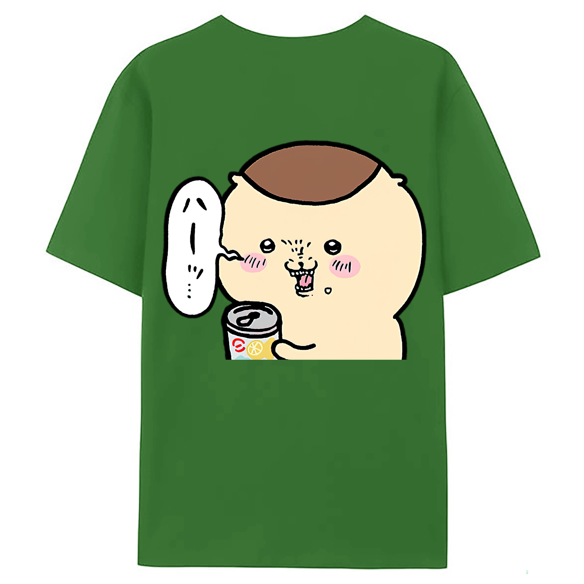 （画像用） ちいかわ くりまんじゅう Chii-kawa kuri manjū レディース半袖Tシャツ(バックプリント)